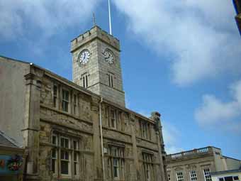 The Clock Tower in Redruth